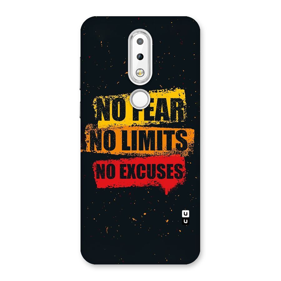 No Fear No Limits Back Case for Nokia 6.1 Plus