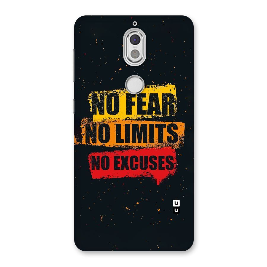 No Fear No Limits Back Case for Nokia 7