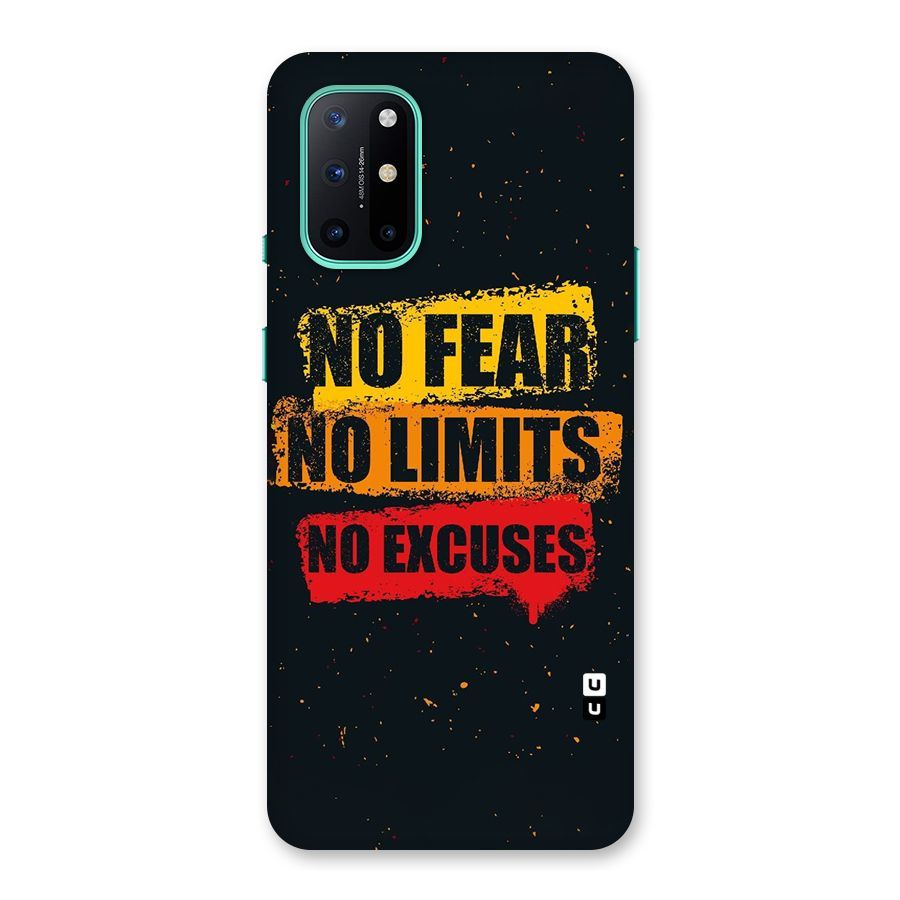 No Fear No Limits Back Case for OnePlus 8T