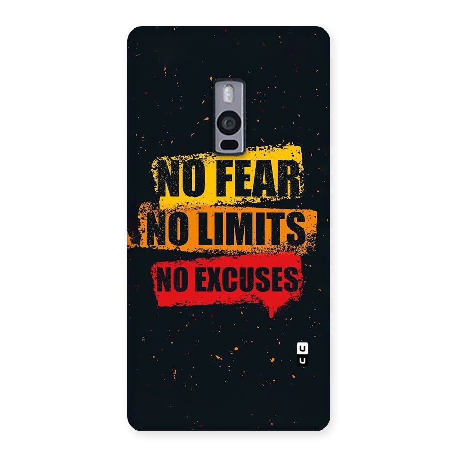 No Fear No Limits Back Case for OnePlus Two