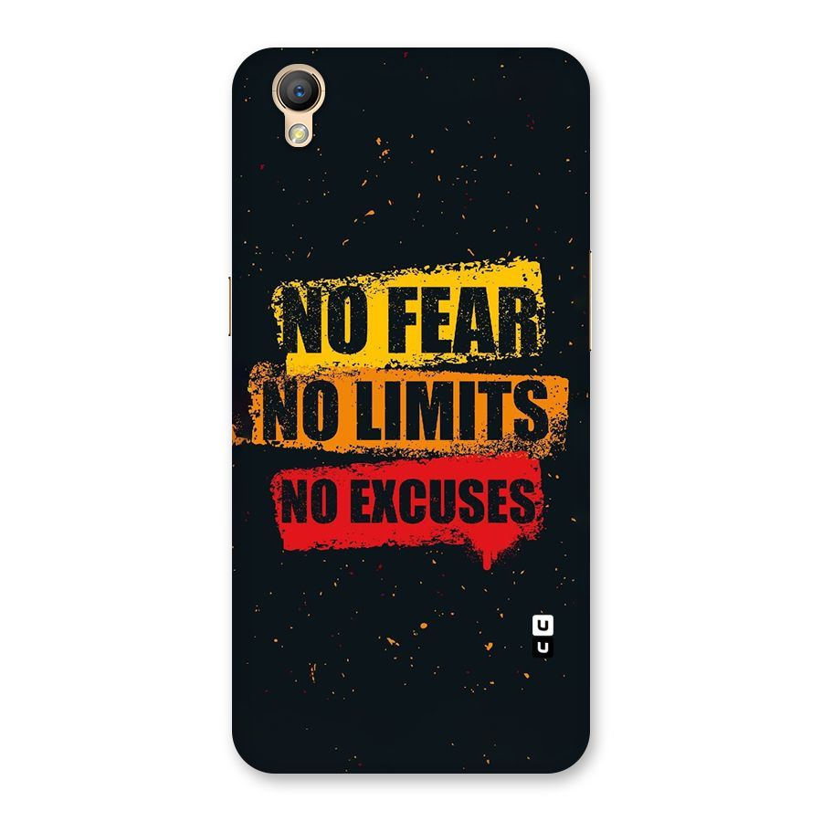 No Fear No Limits Back Case for Oppo A37