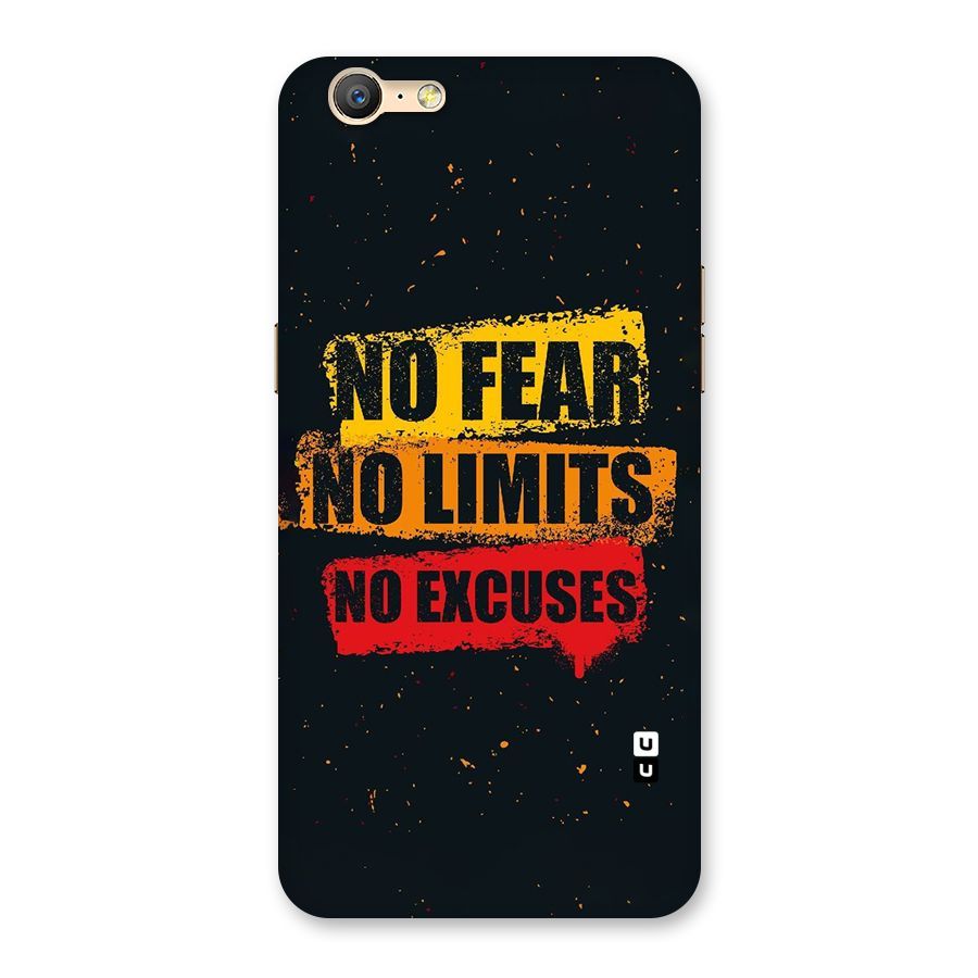 No Fear No Limits Back Case for Oppo A39