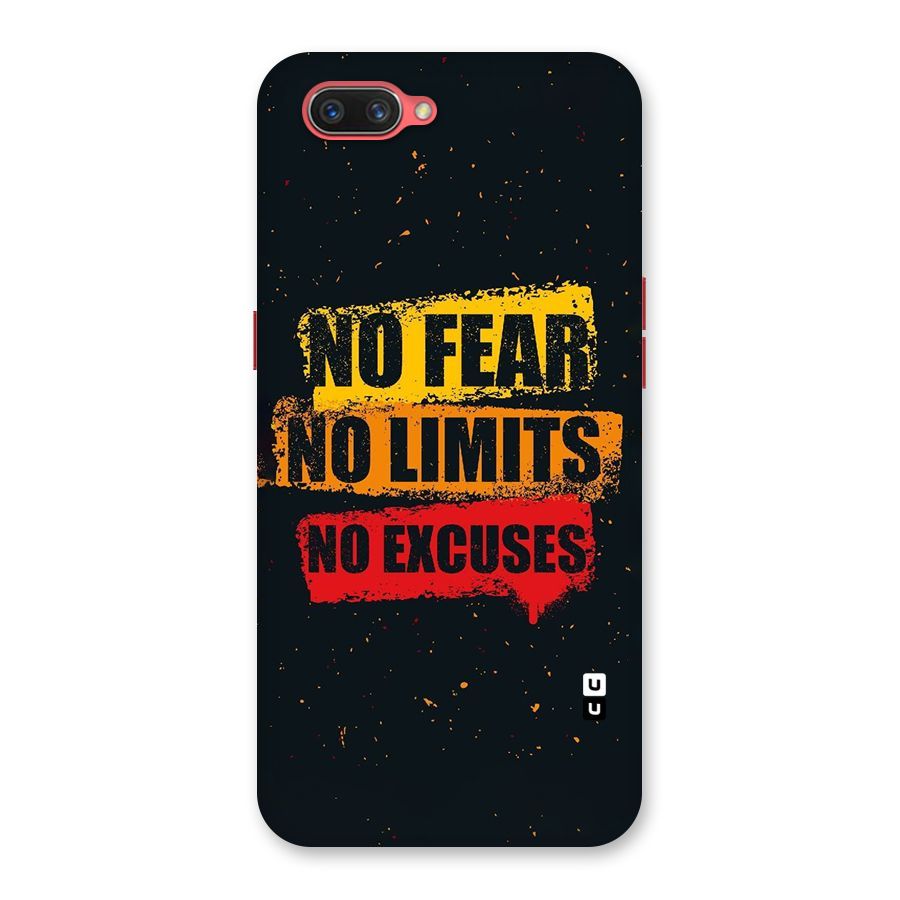 No Fear No Limits Back Case for Oppo A3s