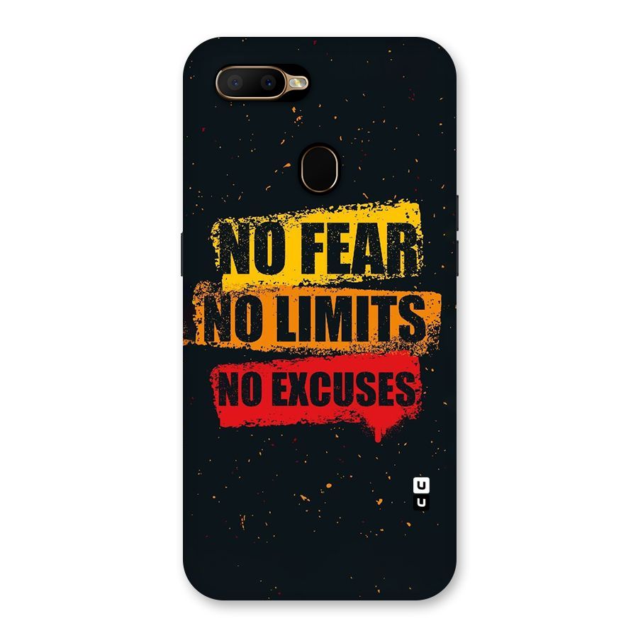 No Fear No Limits Back Case for Oppo A5s