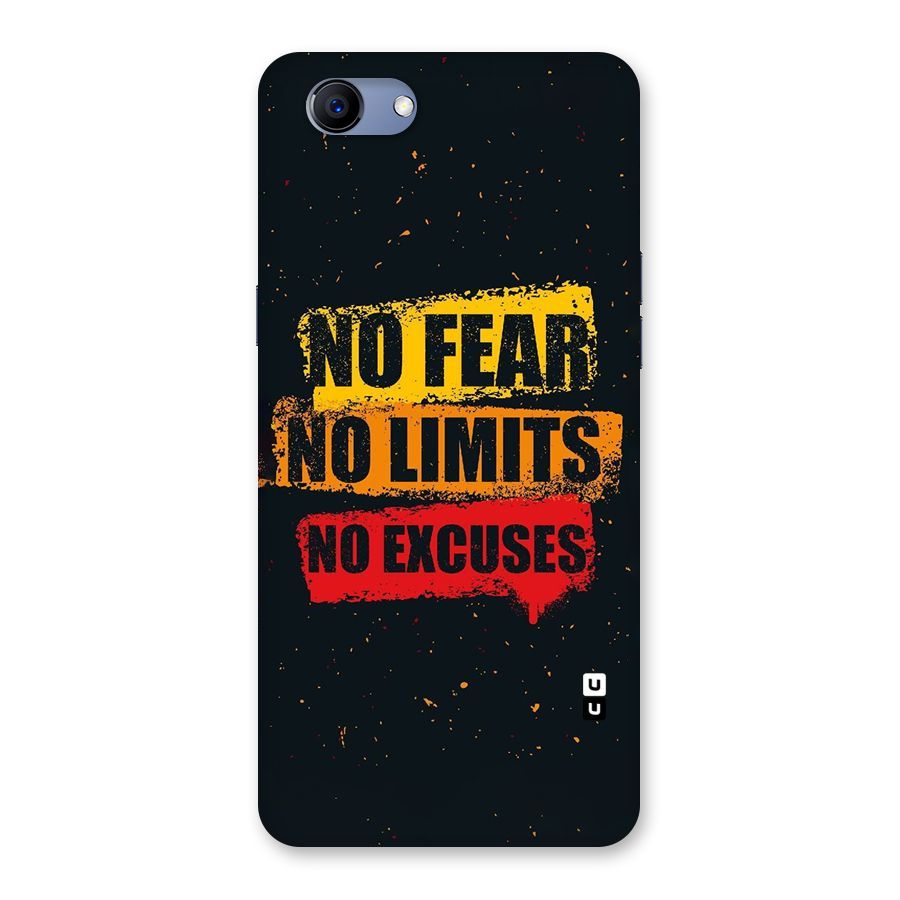 No Fear No Limits Back Case for Oppo Realme 1