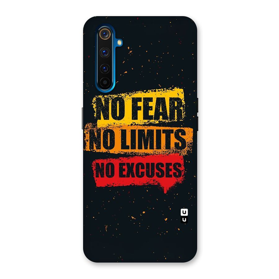No Fear No Limits Back Case for Realme 6 Pro
