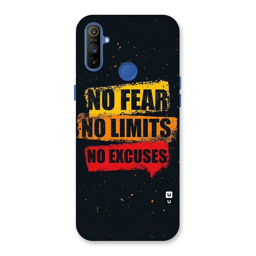 No Fear No Limits Back Case for Realme Narzo 10A