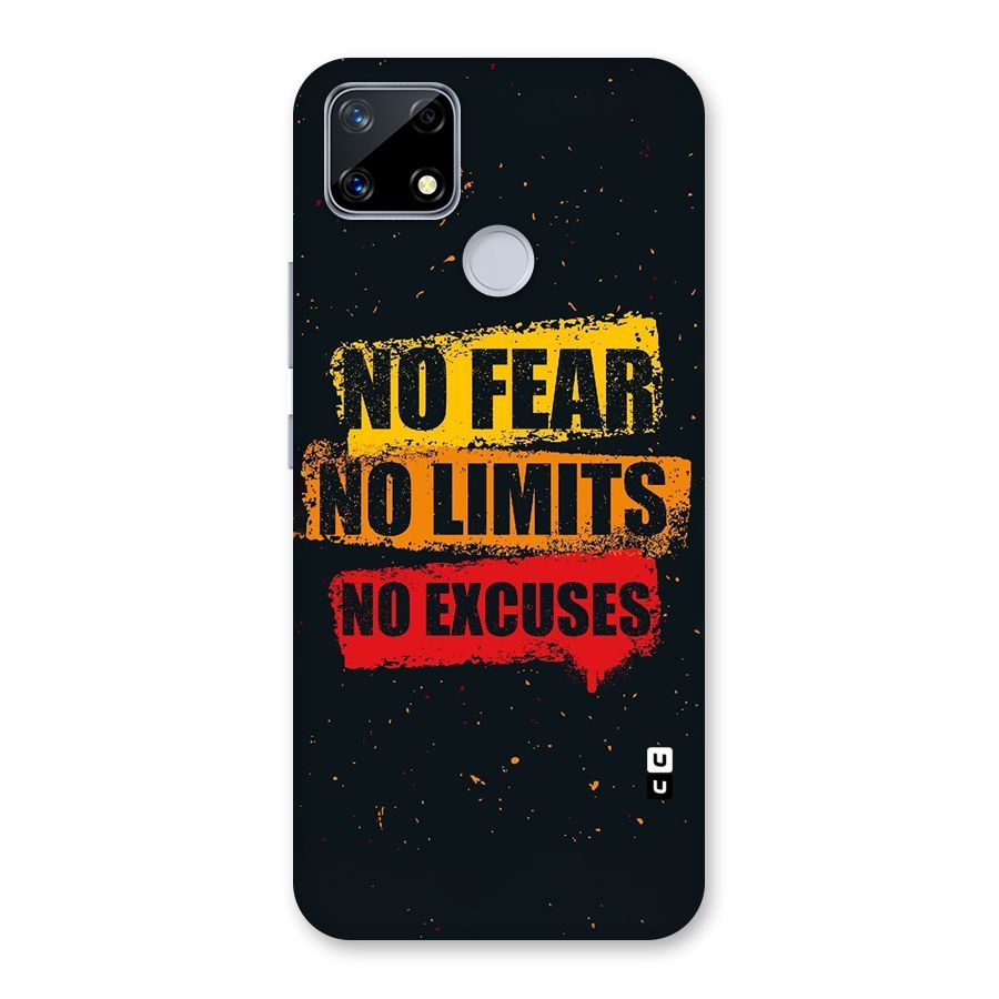 No Fear No Limits Back Case for Realme Narzo 20