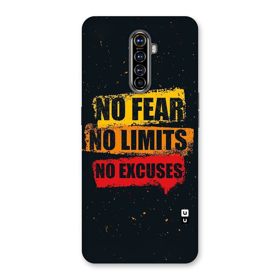 No Fear No Limits Back Case for Realme X2 Pro