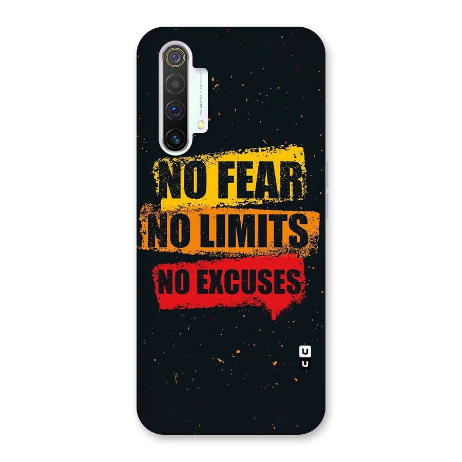 No Fear No Limits Back Case for Realme X3