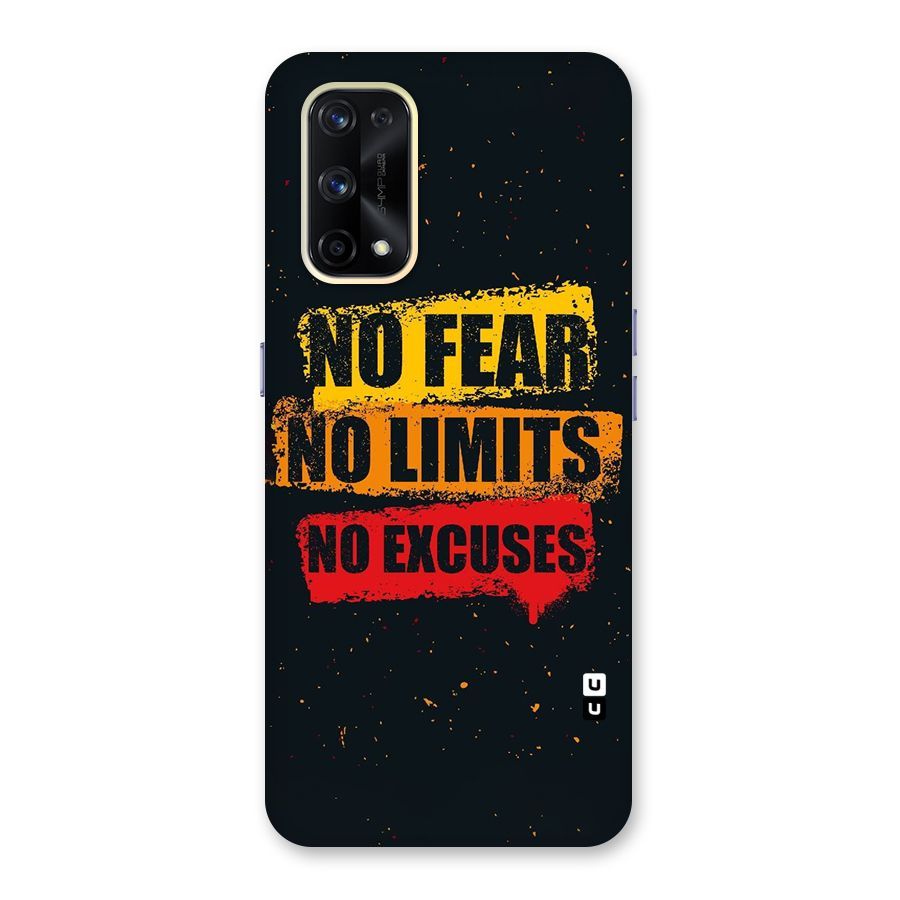 No Fear No Limits Glass Back Case for Realme X7 Pro