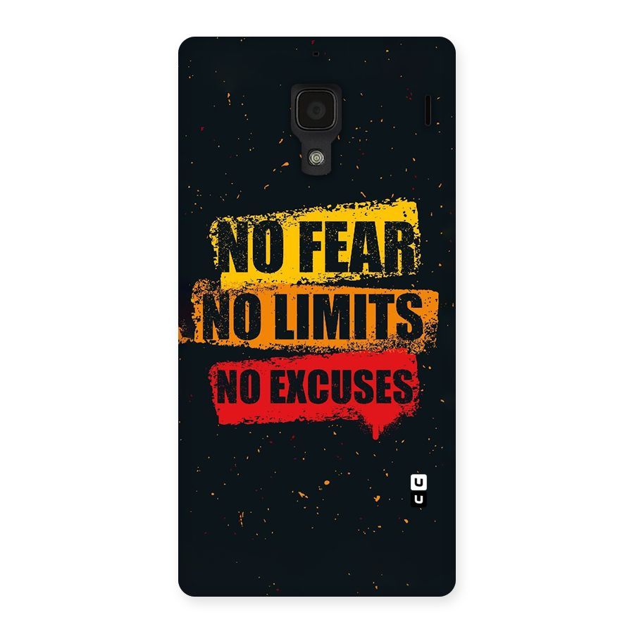 No Fear No Limits Back Case for Redmi 1S