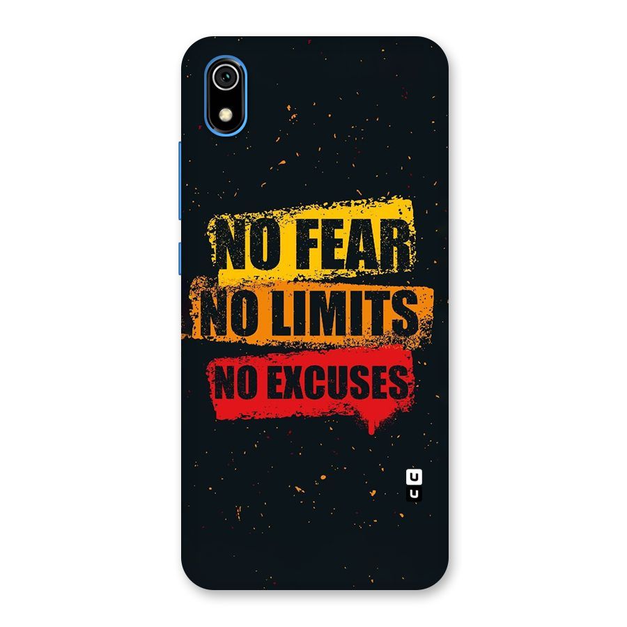 No Fear No Limits Back Case for Redmi 7A