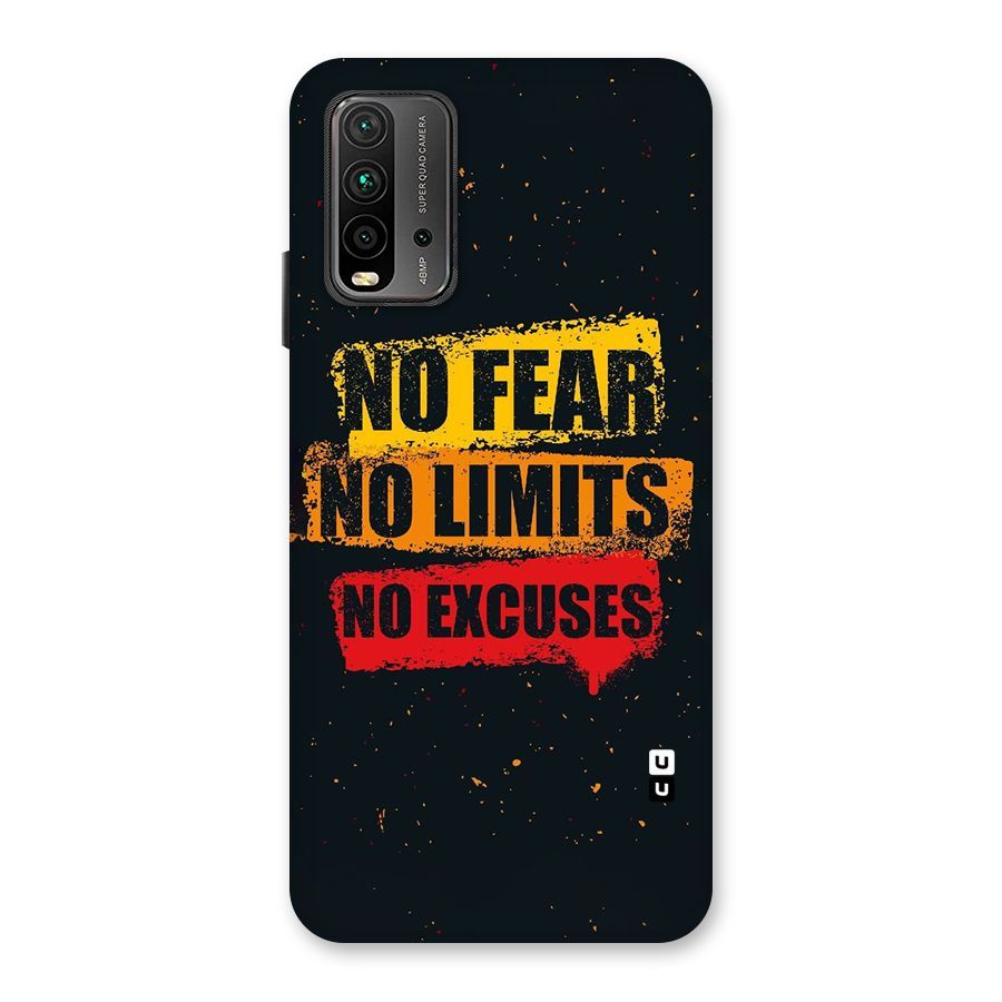 No Fear No Limits Back Case for Redmi 9 Power