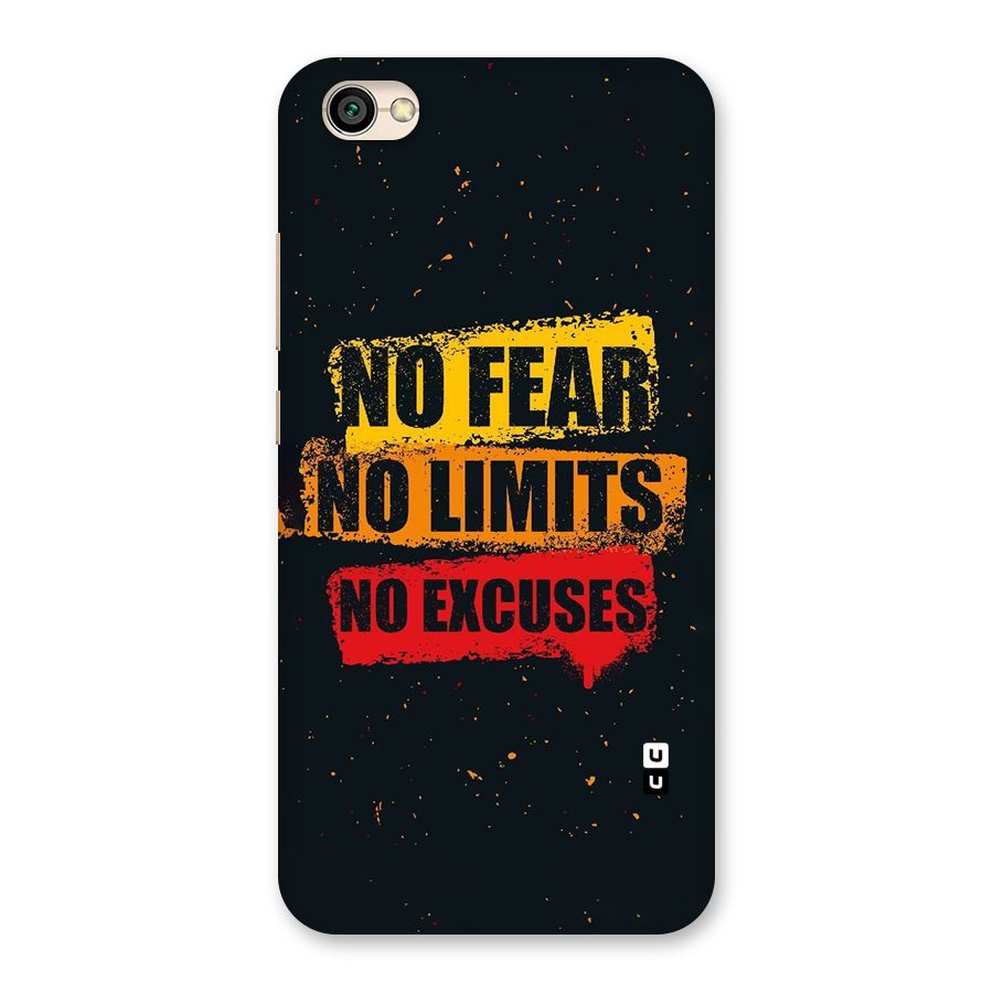 No Fear No Limits Back Case for Redmi Y1 Lite