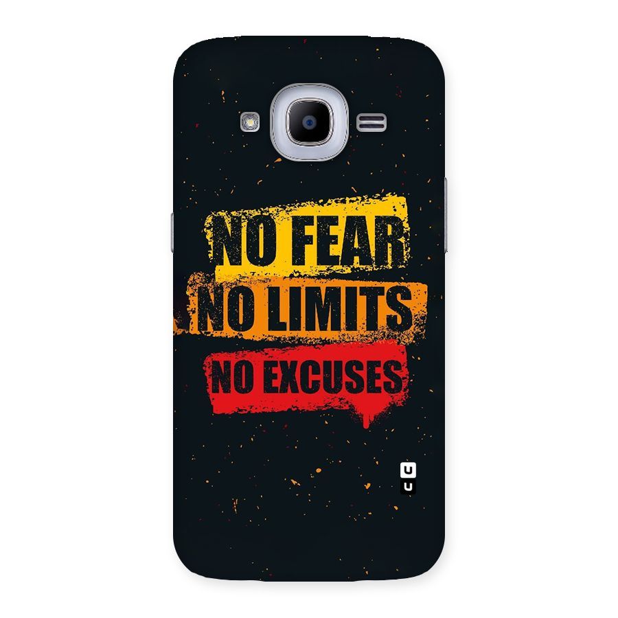 No Fear No Limits Back Case for Samsung Galaxy J2 2016