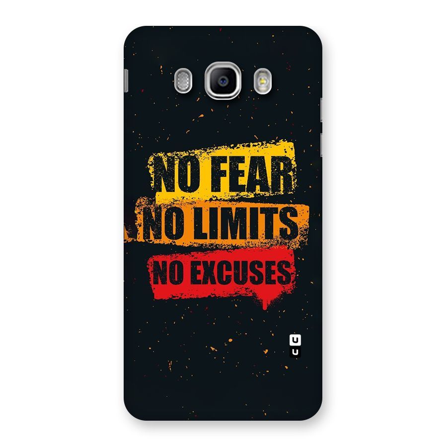 No Fear No Limits Back Case for Samsung Galaxy J5 2016