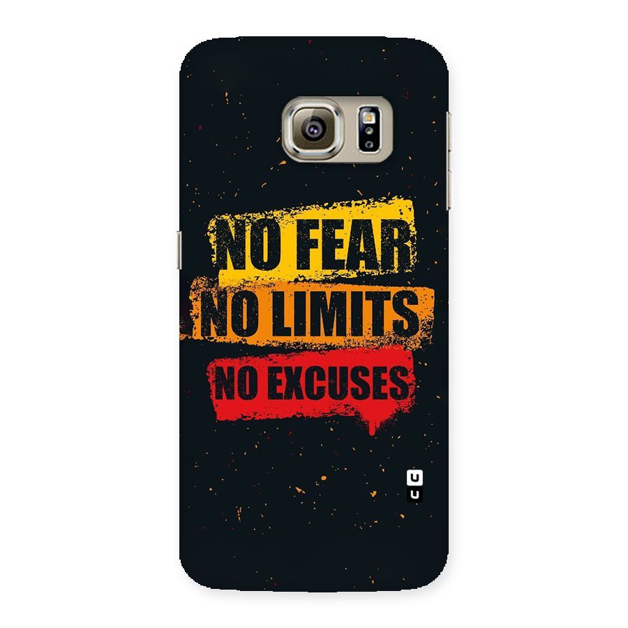 No Fear No Limits Back Case for Samsung Galaxy S6 Edge