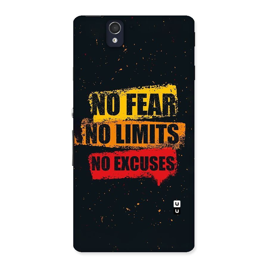 No Fear No Limits Back Case for Sony Xperia Z