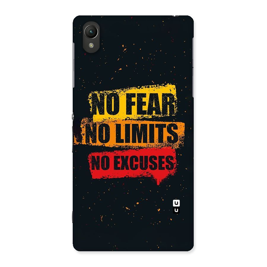 No Fear No Limits Back Case for Sony Xperia Z2