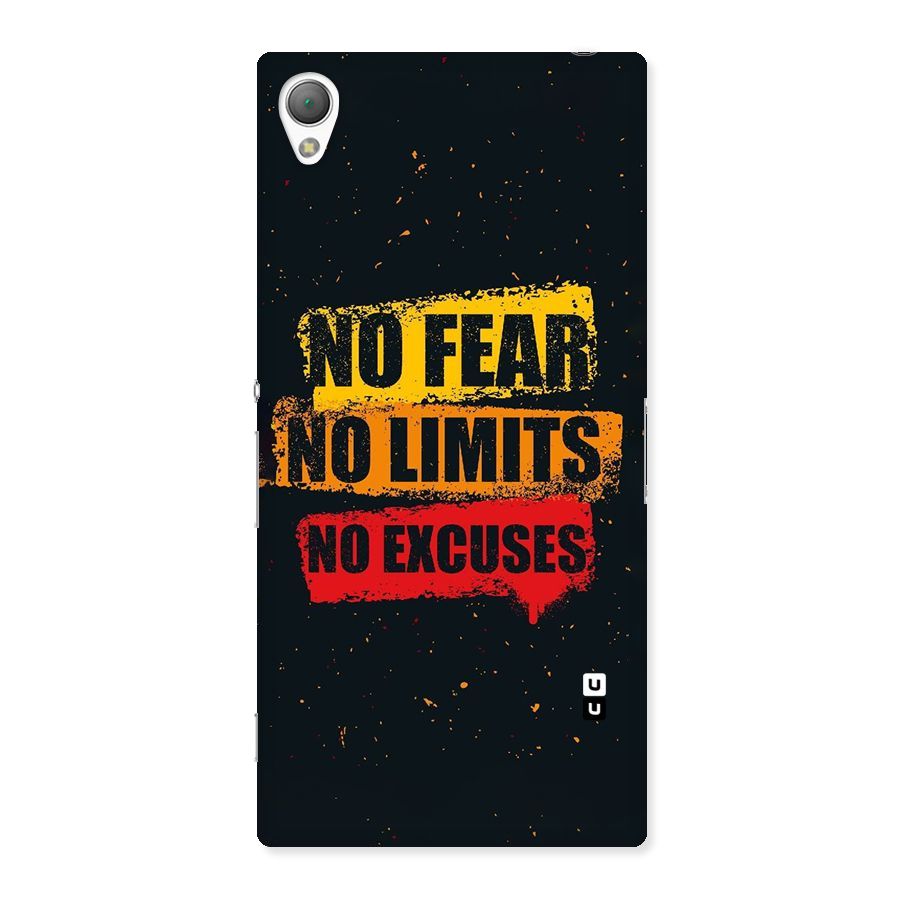 No Fear No Limits Back Case for Sony Xperia Z3