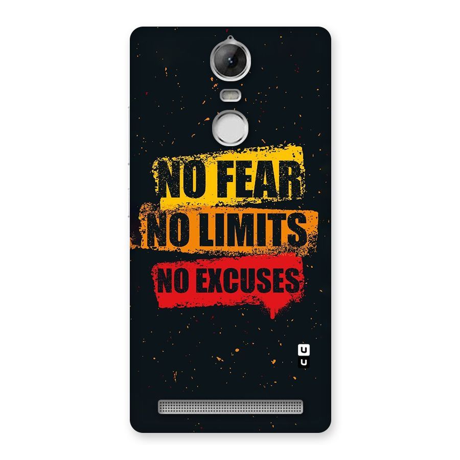 No Fear No Limits Back Case for Vibe K5 Note