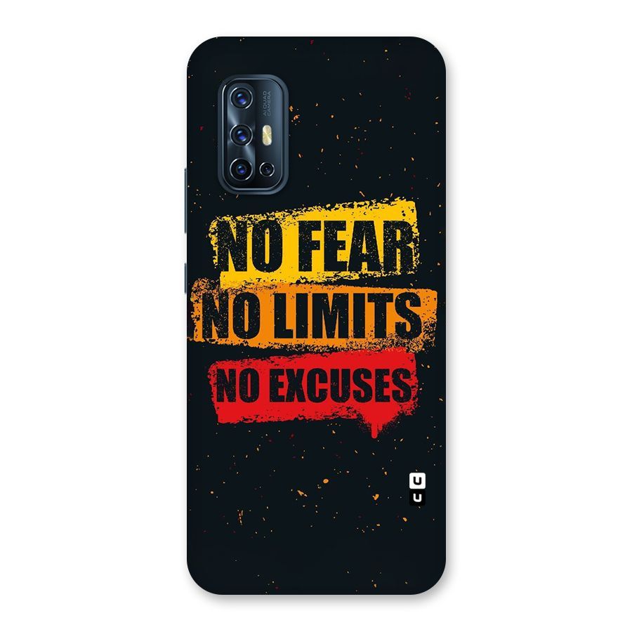 No Fear No Limits Back Case for Vivo V17