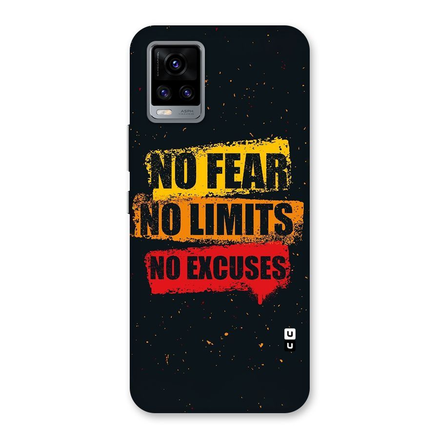 No Fear No Limits Back Case for Vivo V20