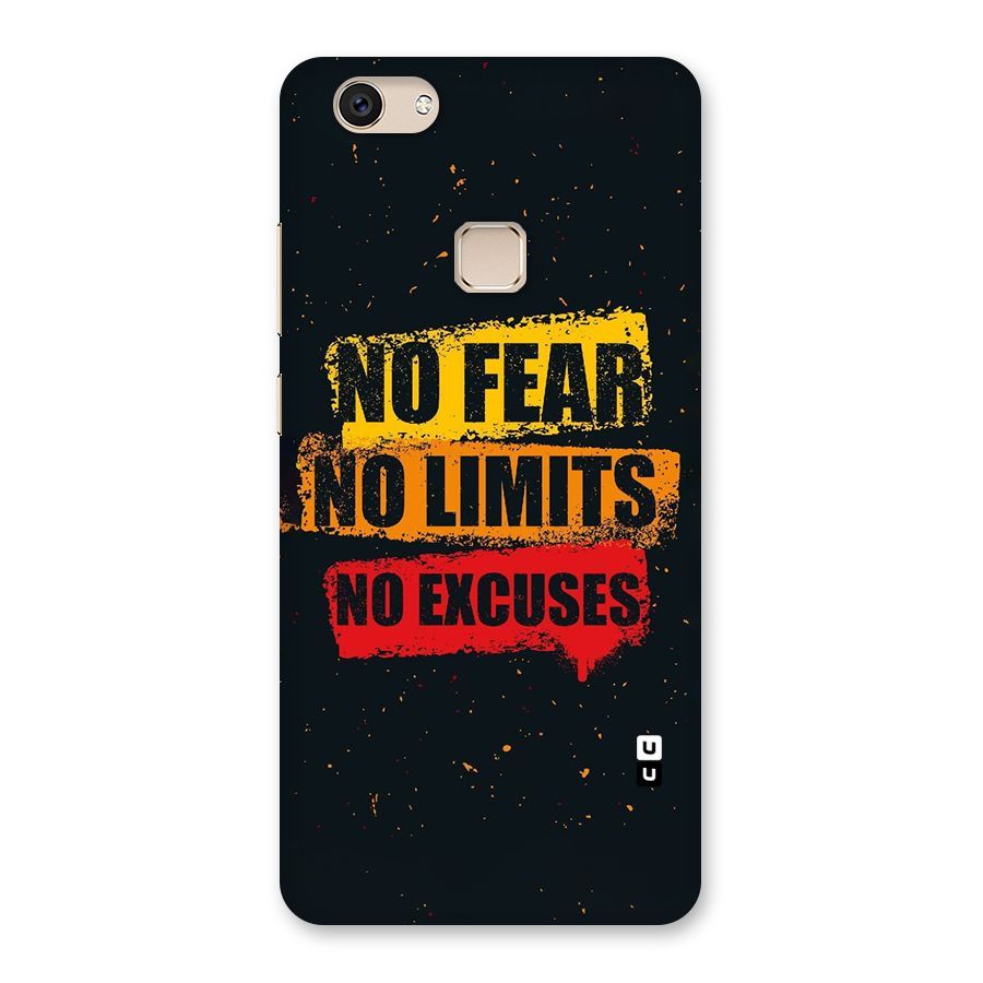 No Fear No Limits Back Case for Vivo V7