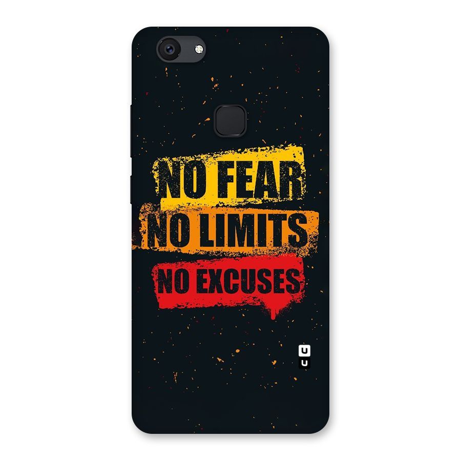 No Fear No Limits Back Case for Vivo V7 Plus