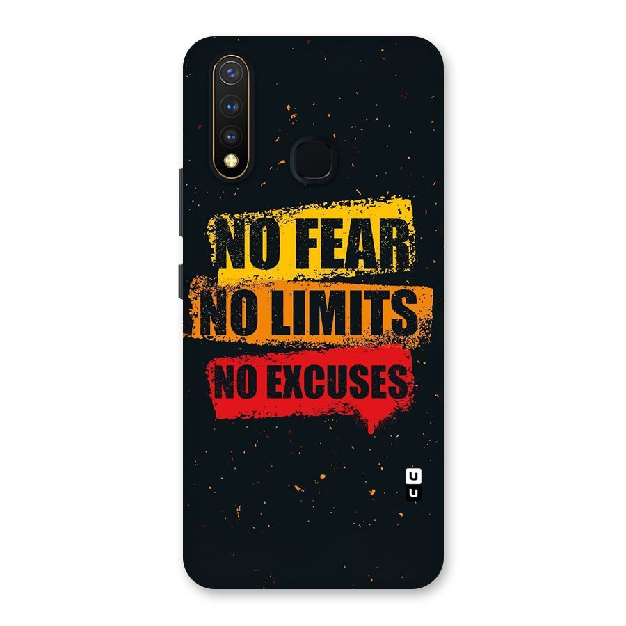 No Fear No Limits Back Case for Vivo Y19