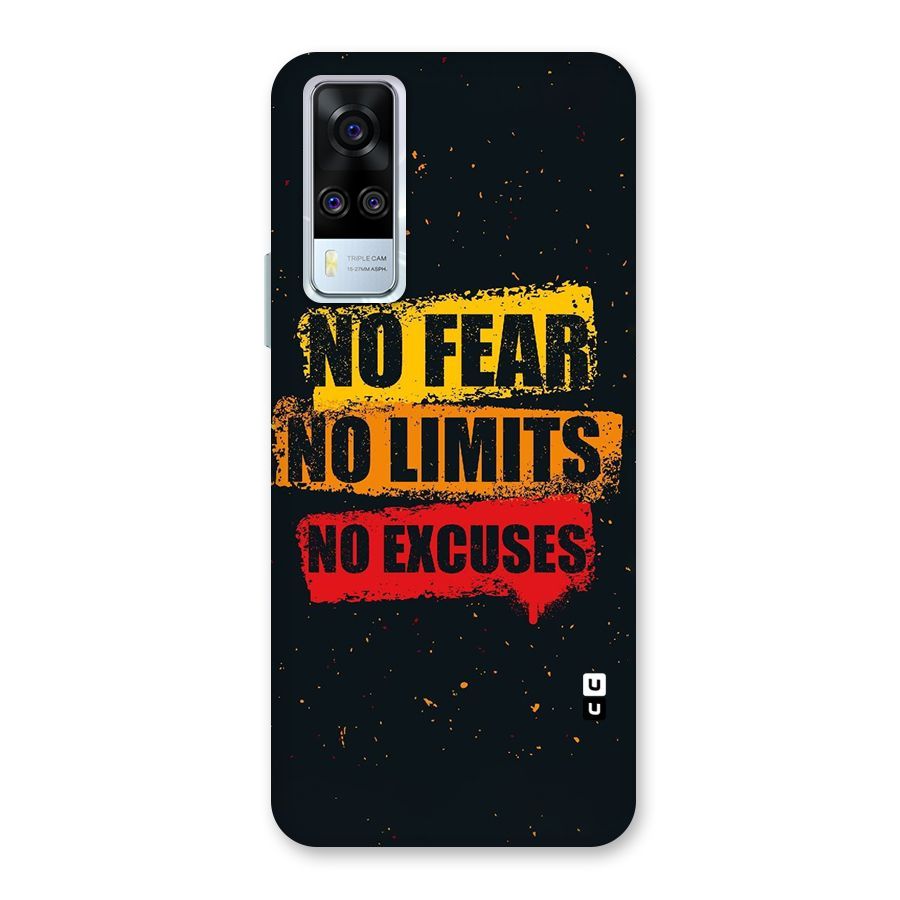 No Fear No Limits Back Case for Vivo Y31