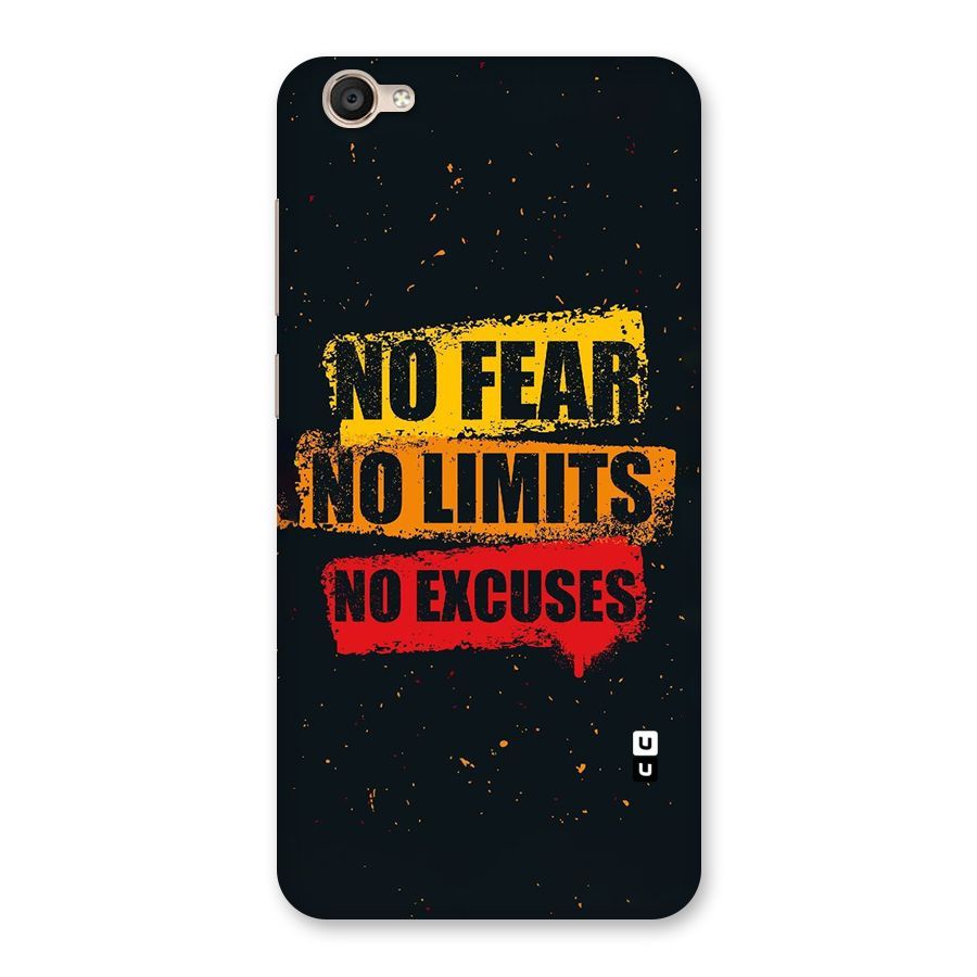 No Fear No Limits Back Case for Vivo Y55L