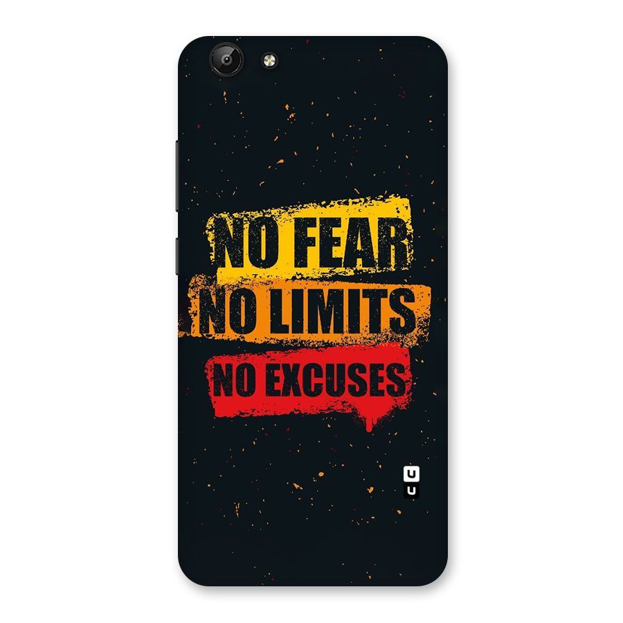 No Fear No Limits Back Case for Vivo Y69