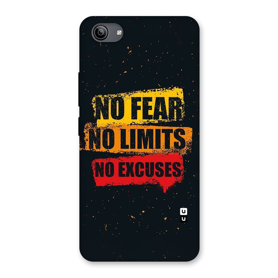 No Fear No Limits Back Case for Vivo Y81i