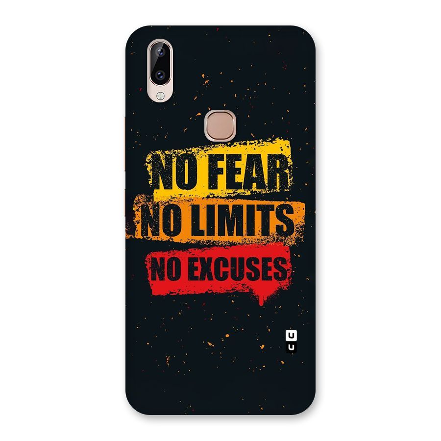 No Fear No Limits Back Case for Vivo Y83 Pro