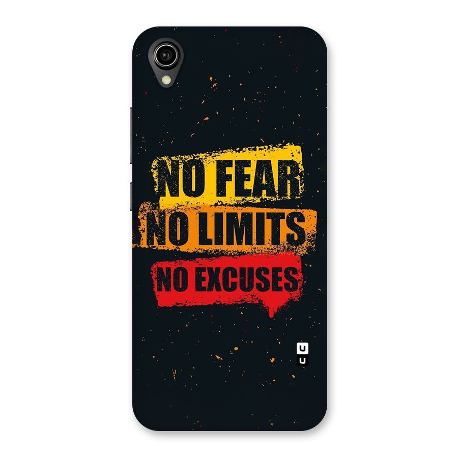 No Fear No Limits Back Case for Vivo Y90