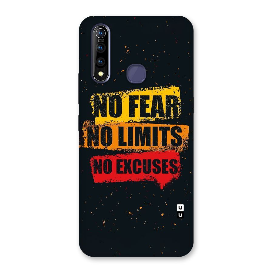 No Fear No Limits Back Case for Vivo Z1 Pro