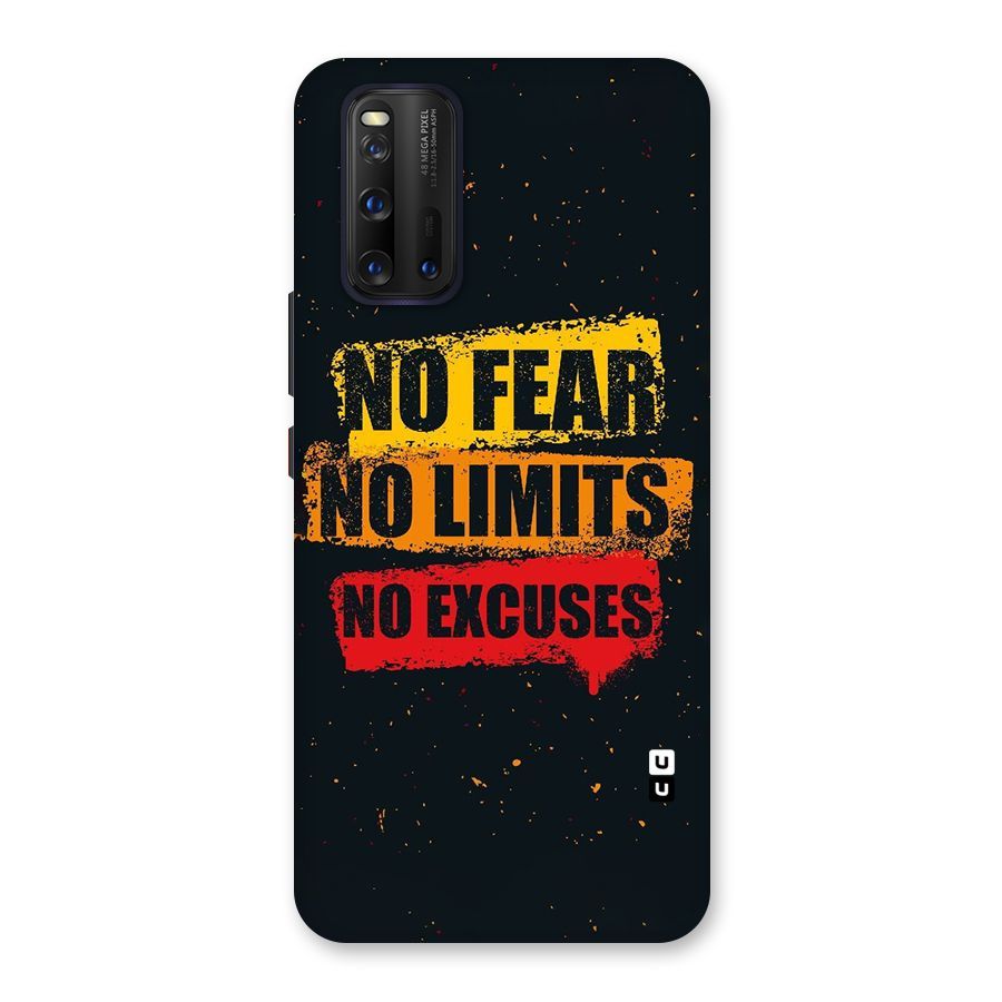 No Fear No Limits Back Case for Vivo iQOO 3