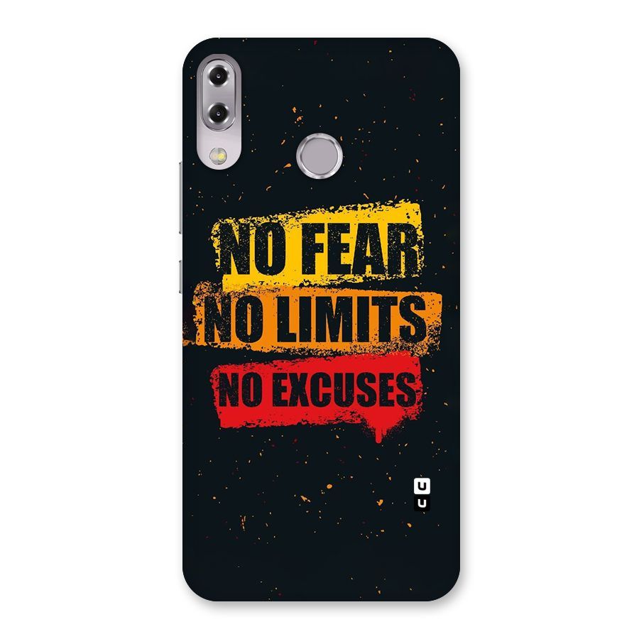No Fear No Limits Back Case for Zenfone 5Z