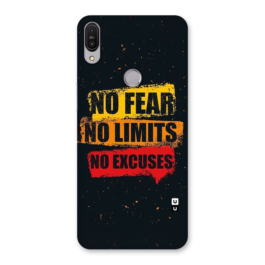 No Fear No Limits Back Case for Zenfone Max Pro M1