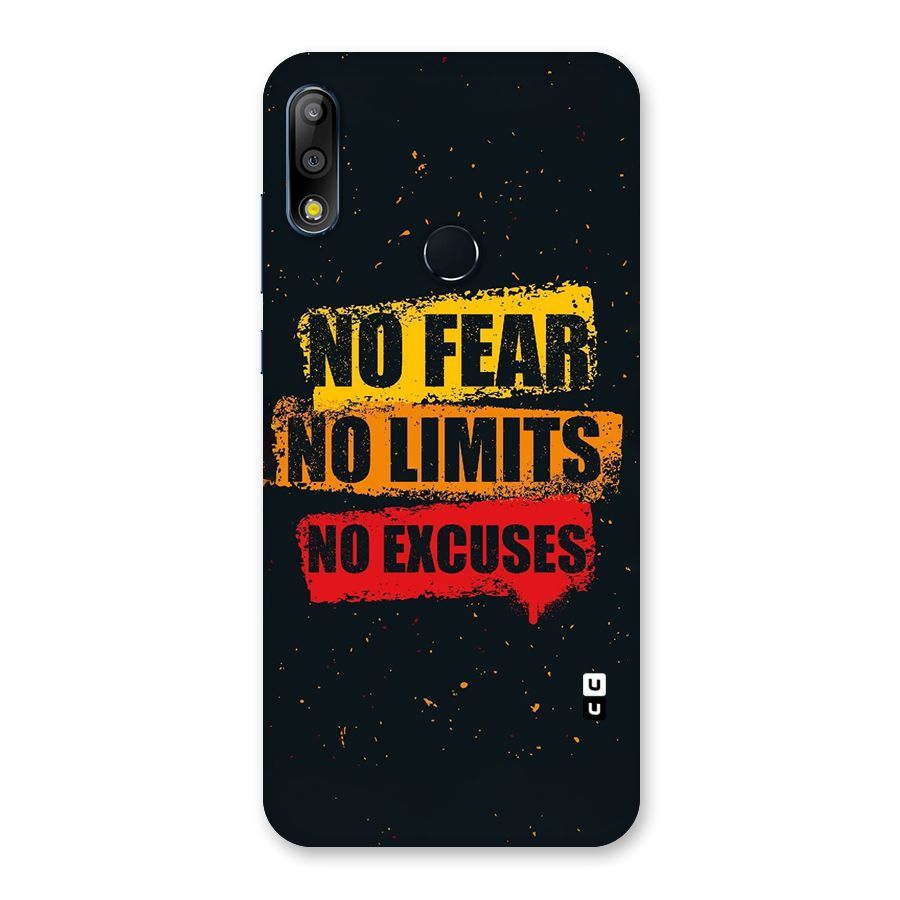 No Fear No Limits Back Case for Zenfone Max Pro M2