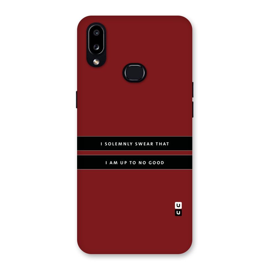 No Good Swear Back Case for Galaxy A10s