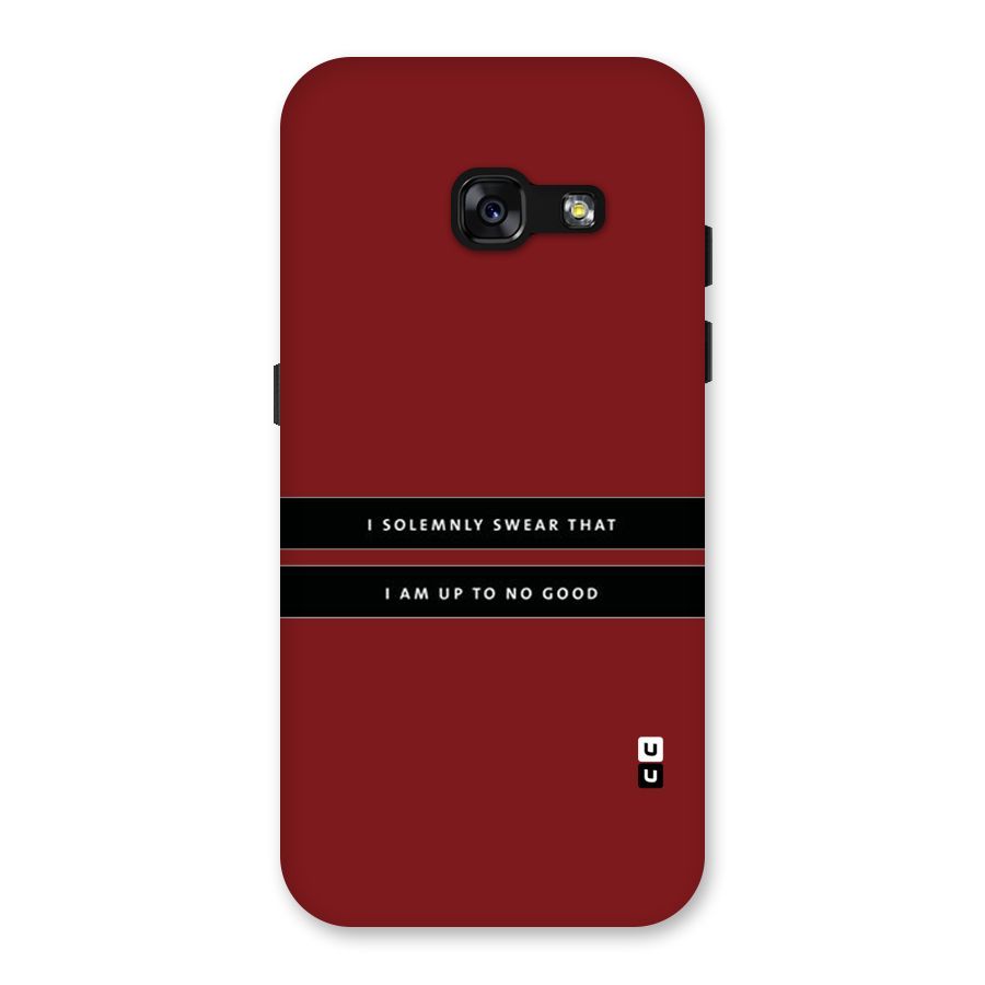 No Good Swear Back Case for Galaxy A3 (2017)