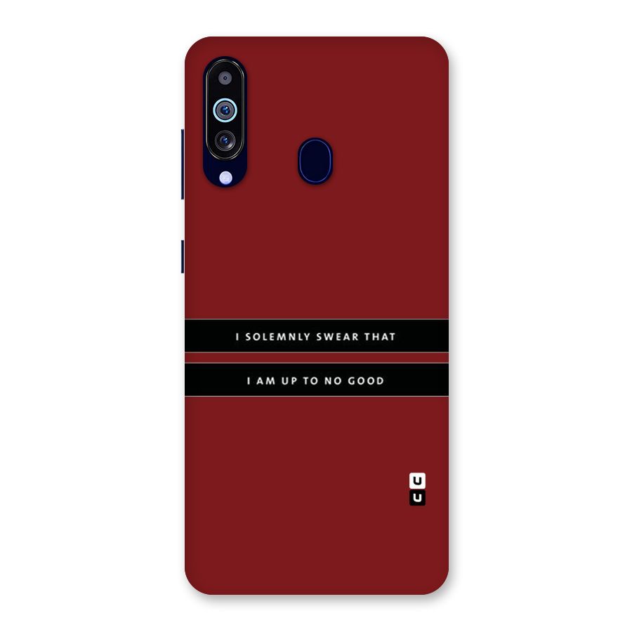 No Good Swear Back Case for Galaxy A60