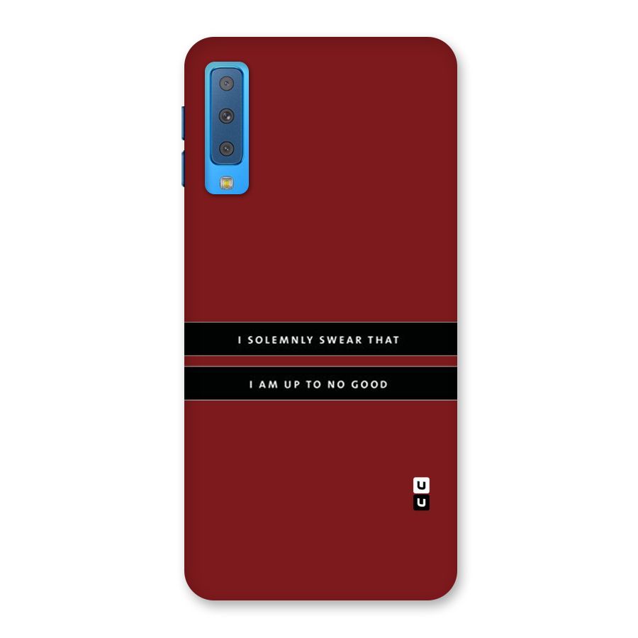 No Good Swear Back Case for Galaxy A7 (2018)