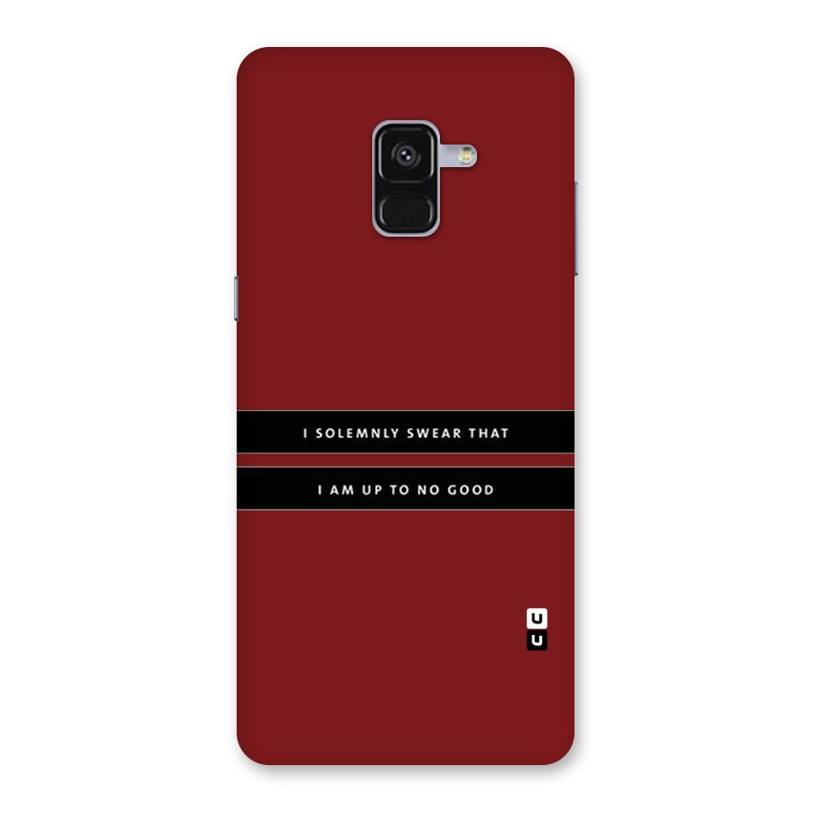 No Good Swear Back Case for Galaxy A8 Plus