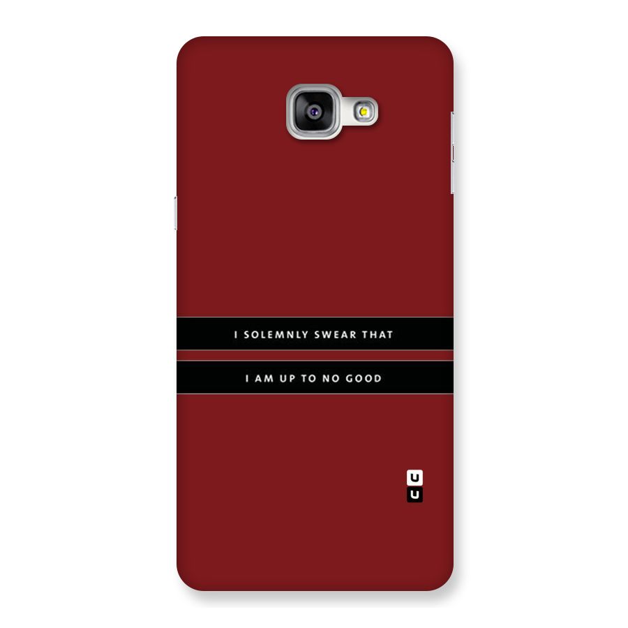 No Good Swear Back Case for Galaxy A9