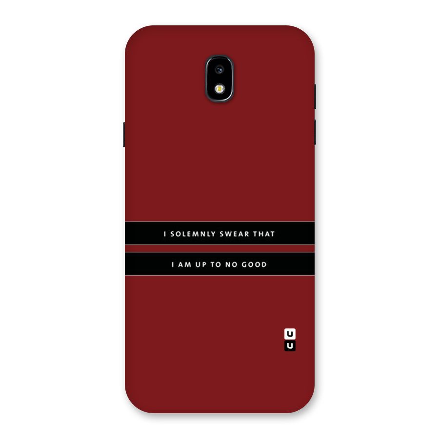 No Good Swear Back Case for Galaxy J7 Pro