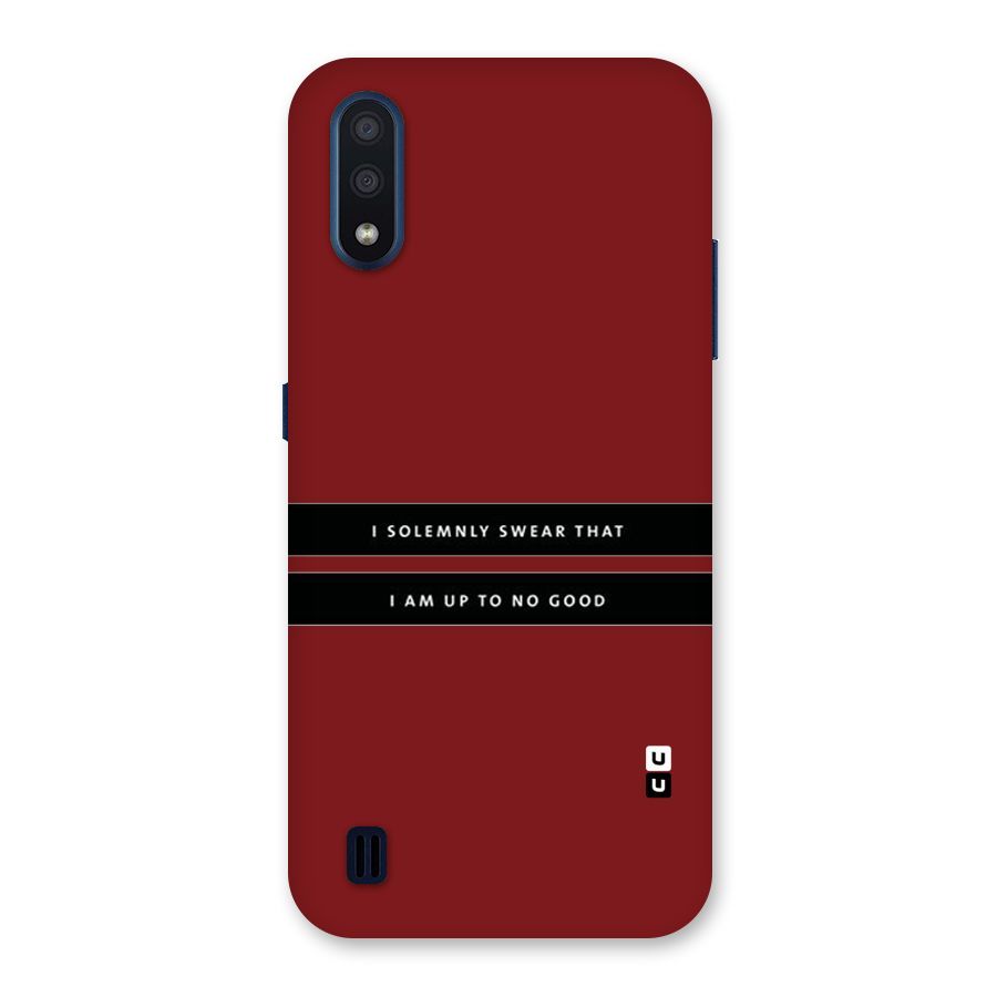 No Good Swear Back Case for Galaxy M01